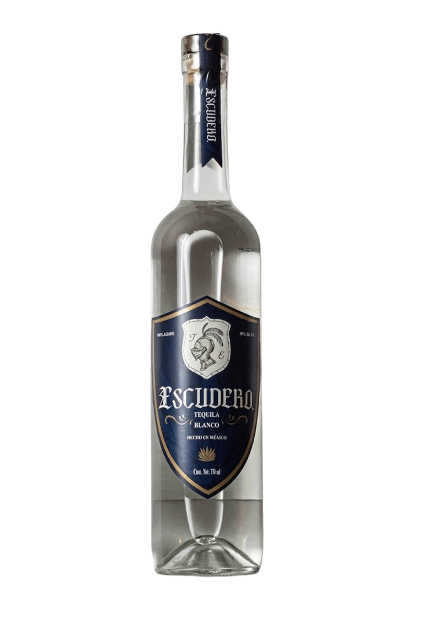 Botella de Tequila Escudero Blanco, 750 ml
