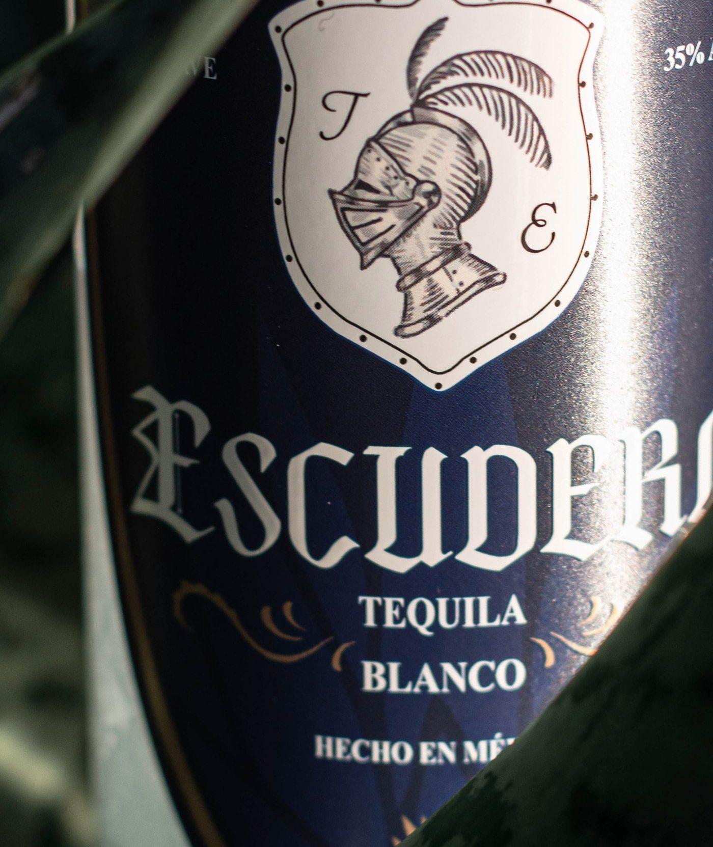 Etiqueta de Tequila Escudero Blanco